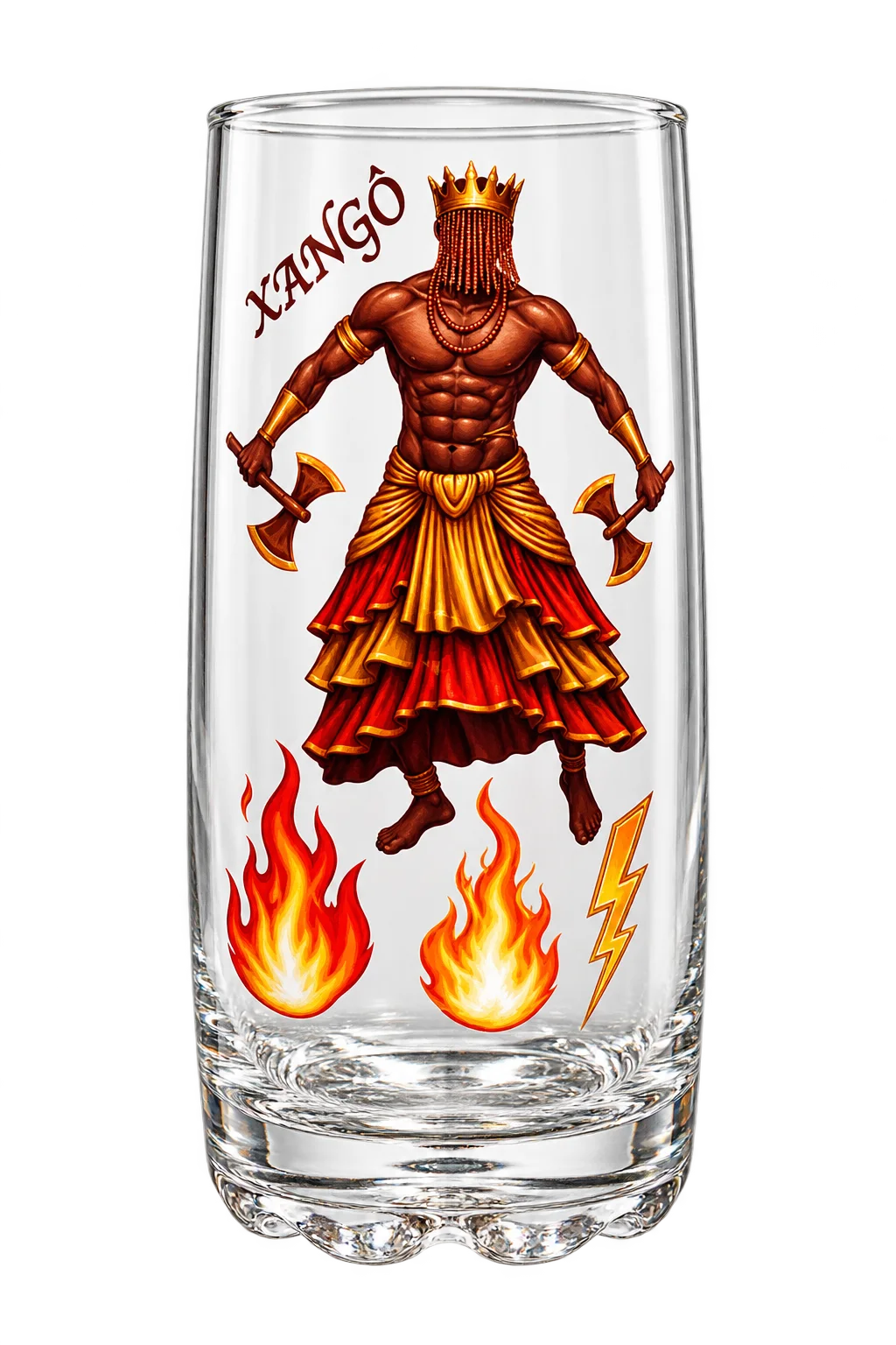 Copo Xangô Cristal
