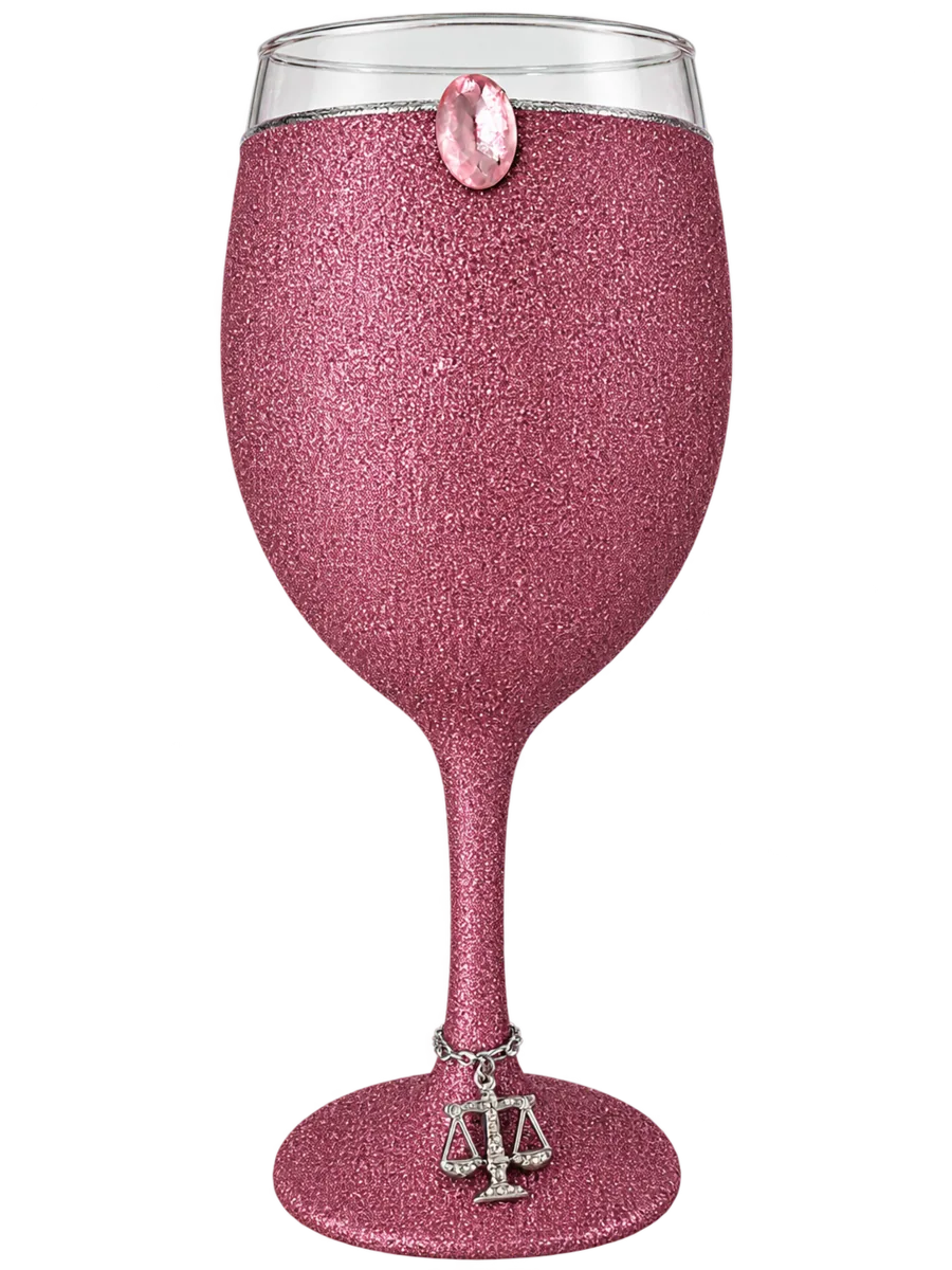 Taça Cristal Rosa